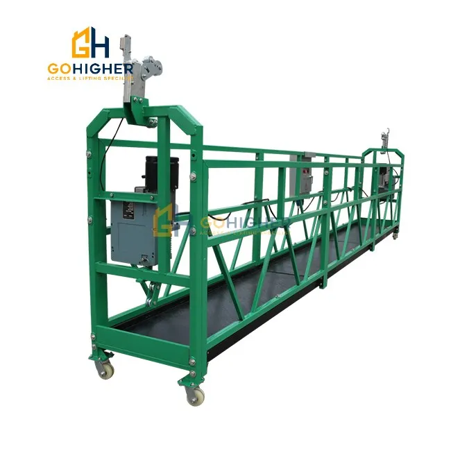 motorized gondola zlp800 hise rise suspended working platform cradles for construction electric rocker scaffolding