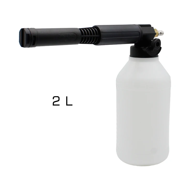 Commercial snow foam cannon 2L black jet pressure new disinfection animal husbandry washer snow foam cannon