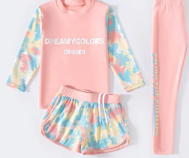 Wholesale baby kids swimwear lovely carton baby kids swimsuit