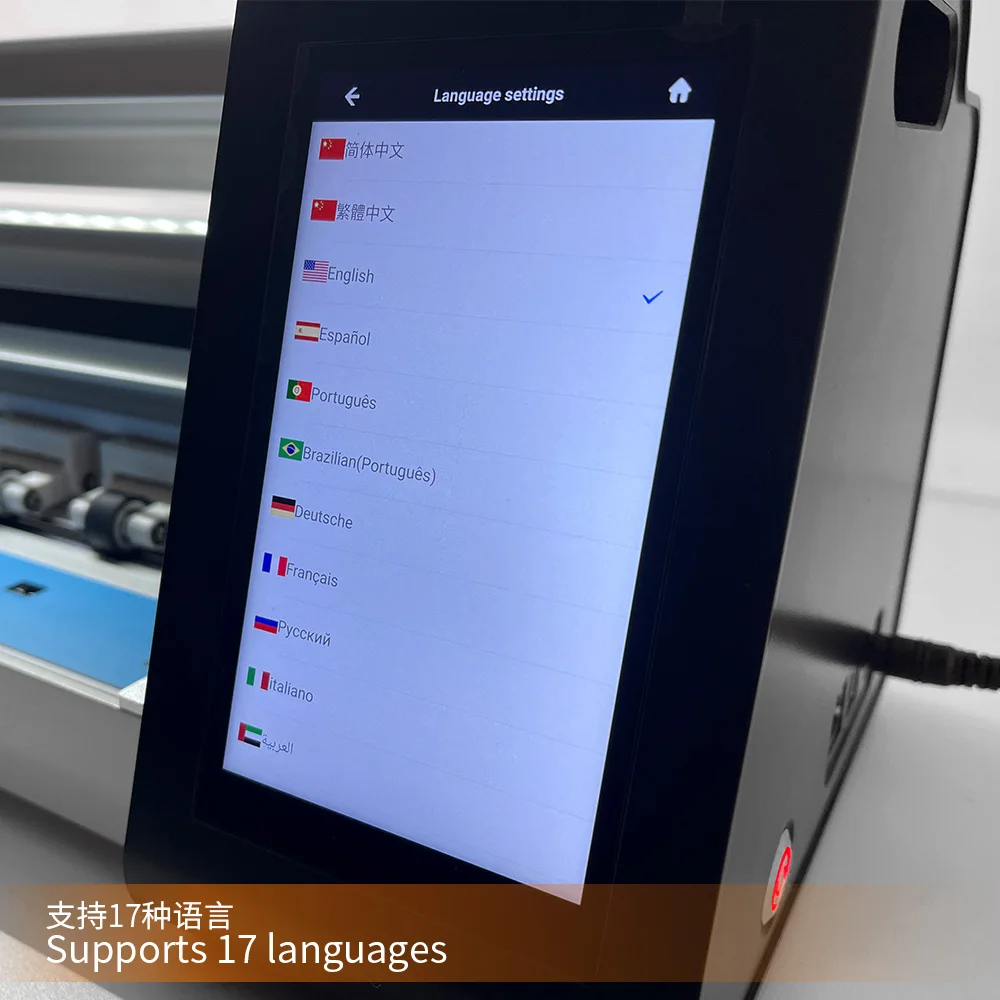 Business Trend Unlocked System Nano Hydrogel TPU Plotter For Cutting Mobile Skin Machine