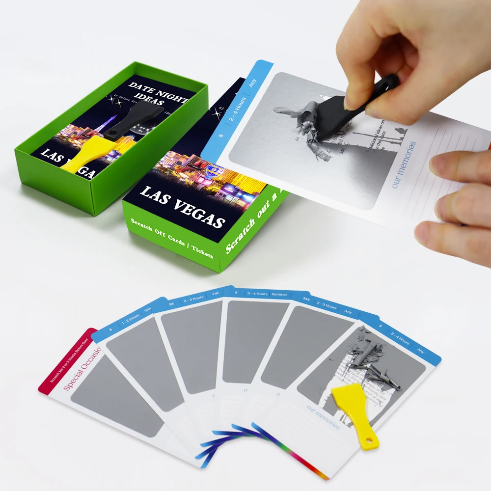 Manufacturers custom game card printing design card games for couples custom card game adult entertainment scratchcard