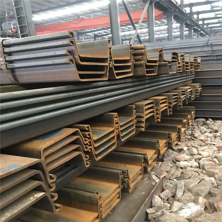 BS 4360 класс 43A 50A EN 10025 Fe 430A 510A 5 листовой сваи U Z типа 400*100 400*125