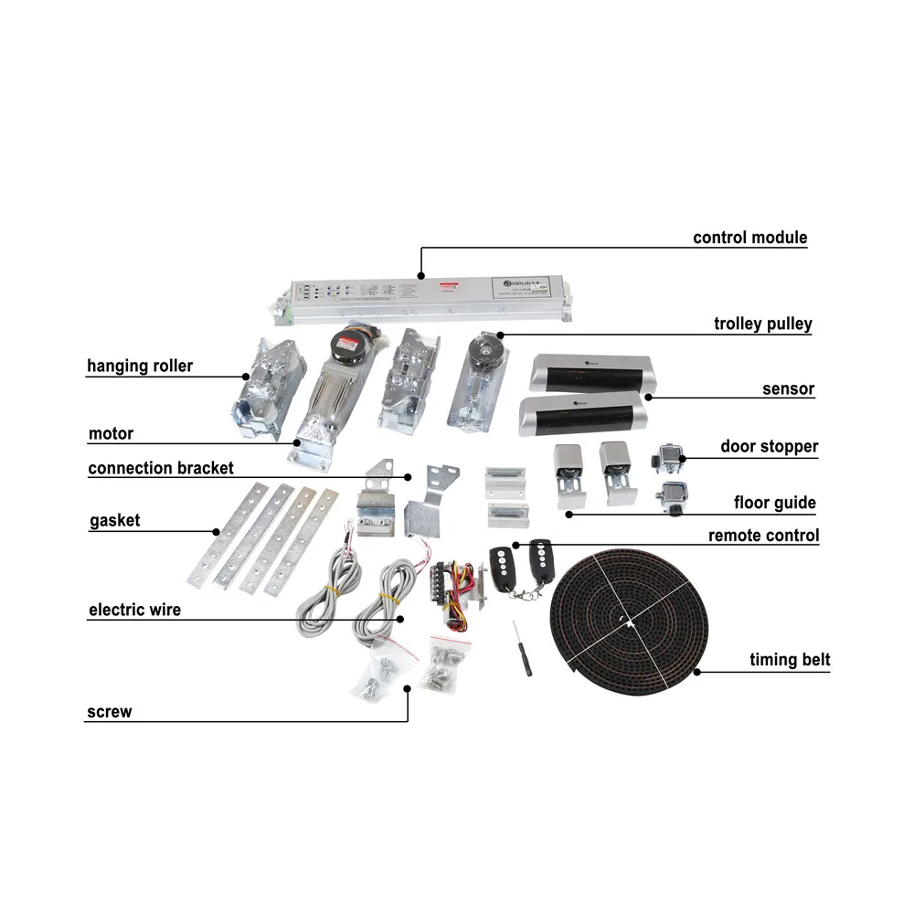 China electric door closer automatic sliding door opening system