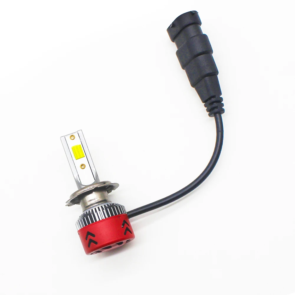  Светодиодные фары Raych S6 LED H1 H3 H7 H11 80 Вт 8000lm COB светодиодные противотуманные 9005 HB3 9006 HB4 автомобильное освещение