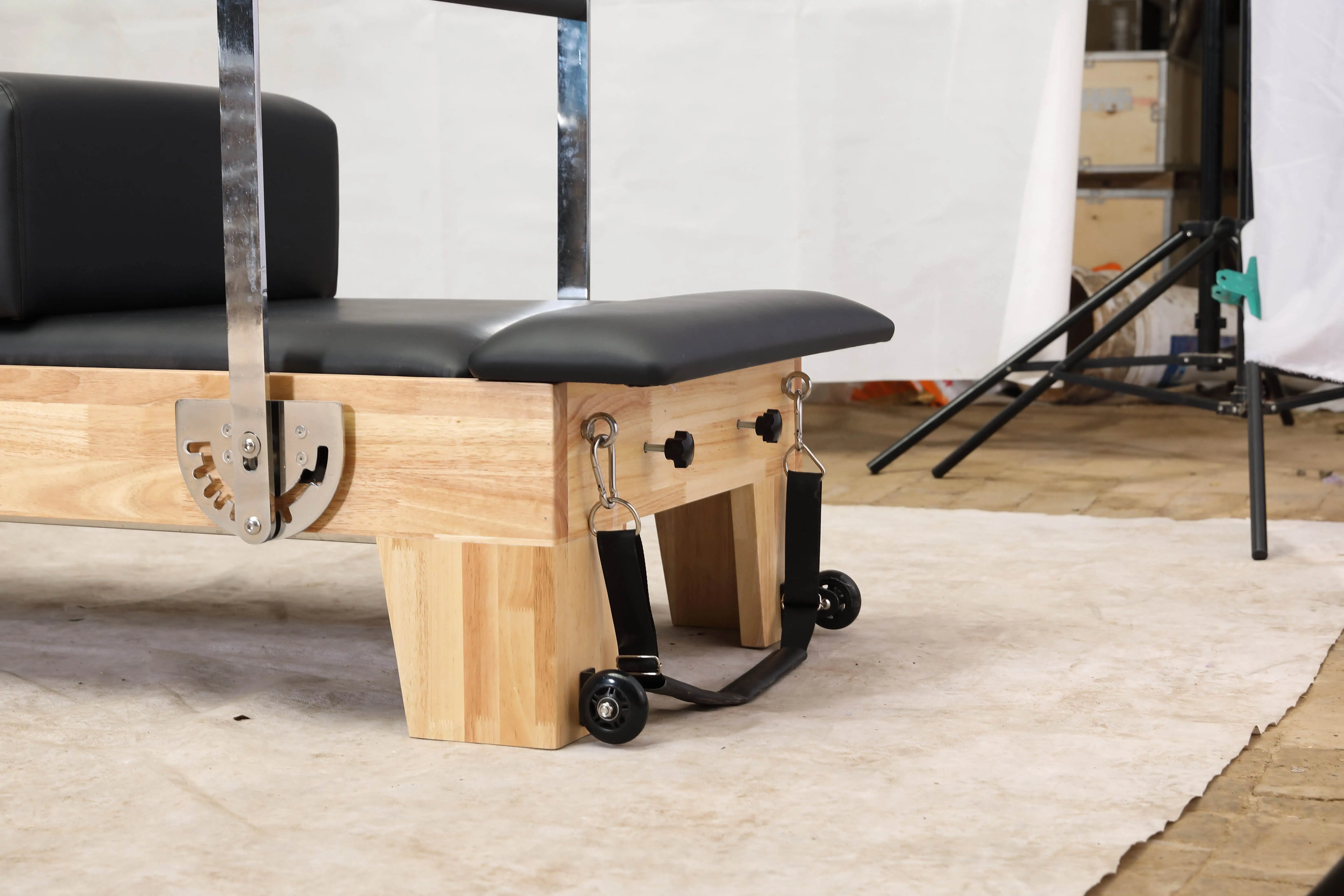 Maple Wood Machine Equipment Muscle Exercise Yoga Fitness Tower Pilates Reformer