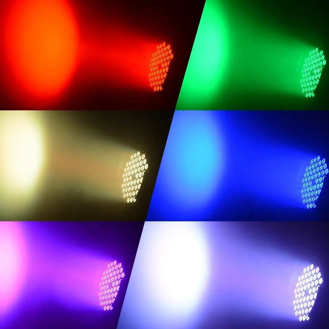 Прямая продажа с фабрики RGB 3 в 1 чешское стекло диско шар DJ оборудование 54*3 Вт светодиодный параболический алюминизированный отражатель этапа лазерный свет для бар Клубная танцевальная Свадебная вечеринка