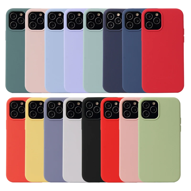 Ультратонкий водонепроницаемый чехол для телефона, модный жидкий силиконовый чехол для телефона с защитой от падения, чехол для IPhone12/13