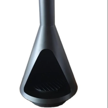 Chiminea patio using with cooking grate and  powder coating