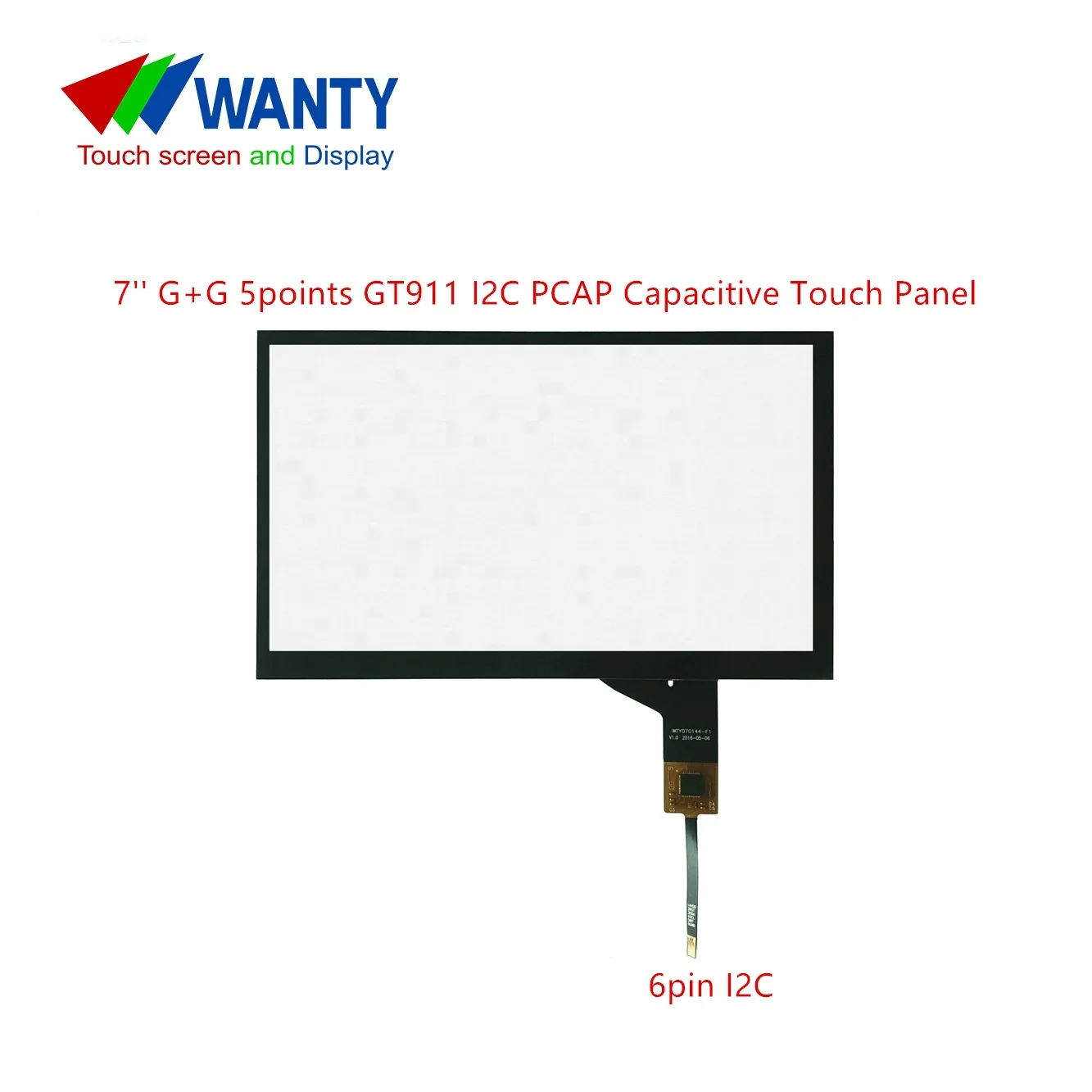 Custom Industry 7 Inch TFT Display Module Screen Touch Panel 7 Inch Raspberry Pi Touch Screen