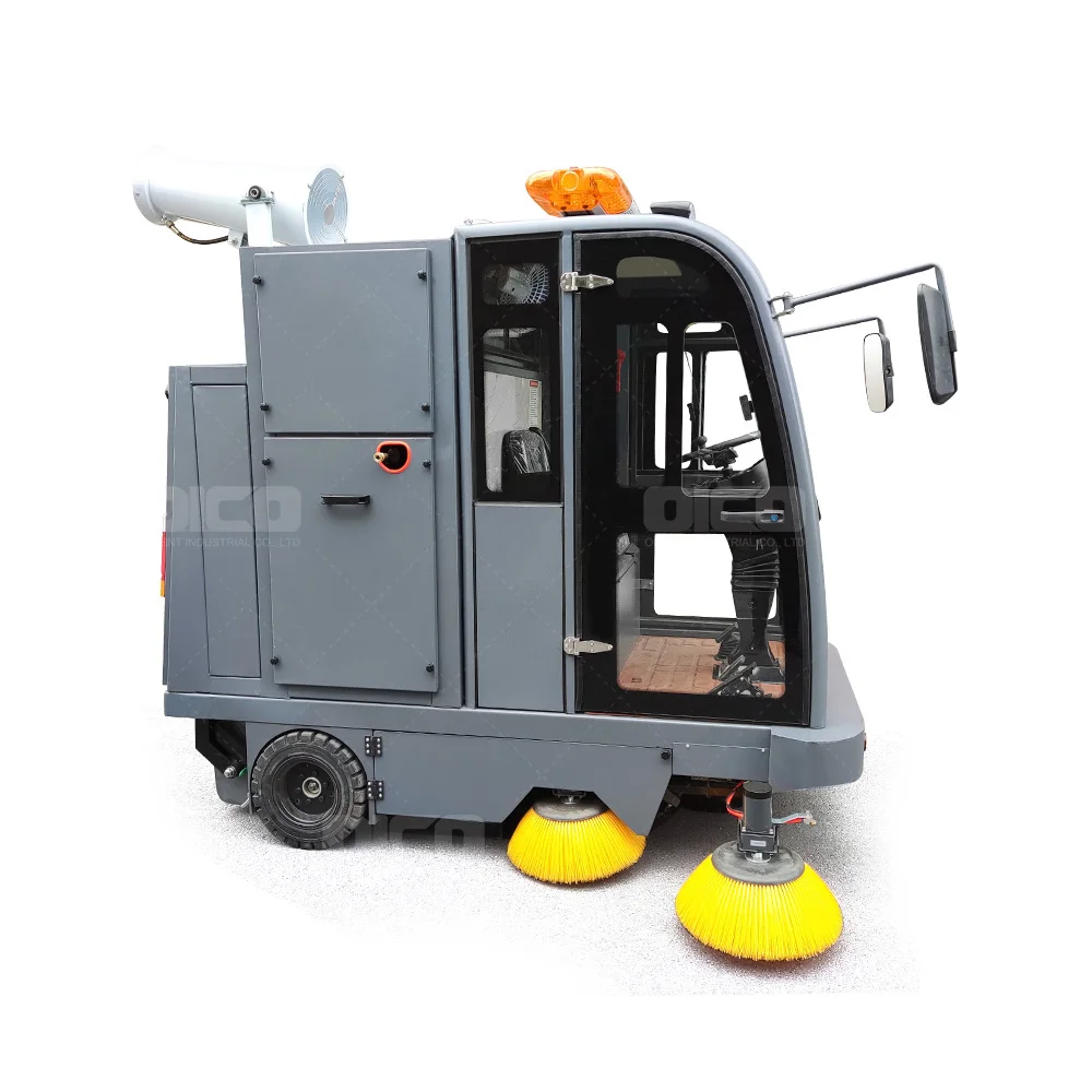 OR-E800LD(HFS) wet industrial mechanical high pressure fog cannon asphalt road cleaning machine