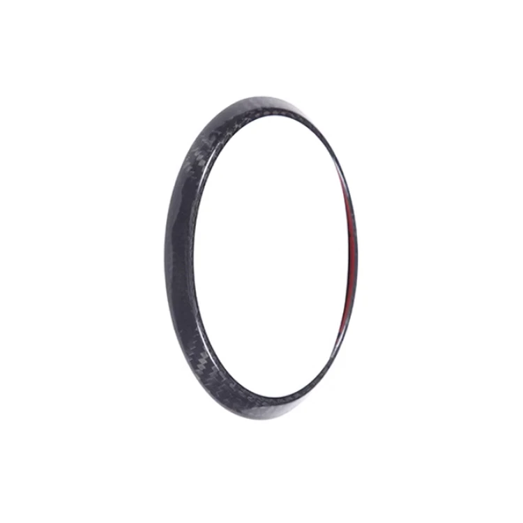 For BMW 4 Series G22 G23 G26 2021-2023 Trunk Logo Panel Decorative Frame Cover Real Carbon Fiber Car Exterior Accessories