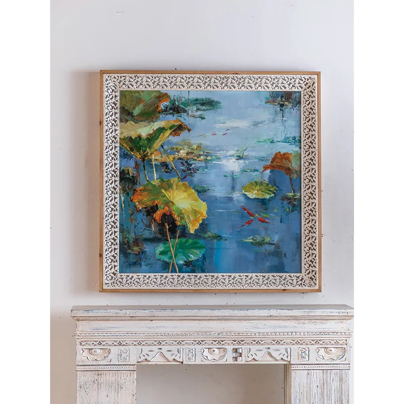 Hand painted abstract oil painting modern home decorative painting creative wall painting for hotel