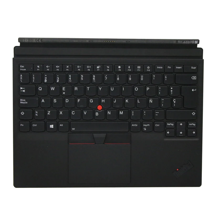 Клавиатура ноутбука док-станция для Lenovo ThinkPad X1 планшет 3rd Gen (тип 20KJ 20KK) Испания SP 02HL159 01HX859 01AW840