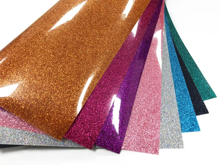 Glitter Powder Heat Transfer Vinyl  Htv Vinyl Paper Replace Cricut HTV Vinyl