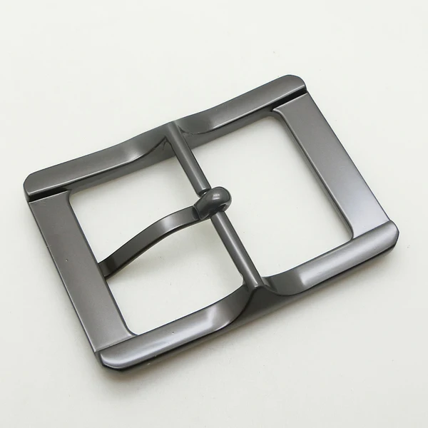 DK-ZK0114-35 Customizable 35mm Zinc Alloy Leather Belts Buckle Square Pin Western Style with Printed Logo for Bags