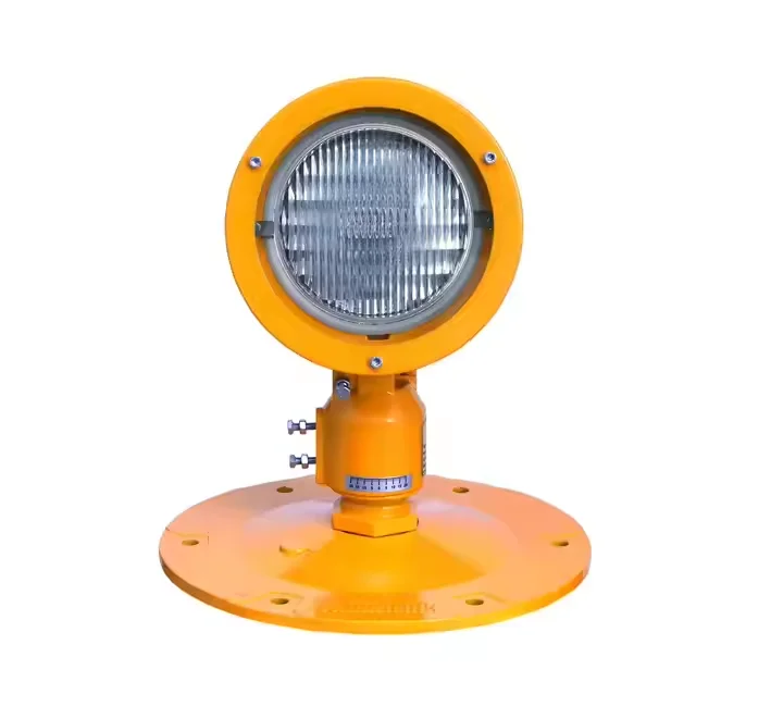 Unidirectional Elevated Approach/Threshold/End Light ICAO/FAA/IEC Compliant 6.6A Halogen Runway Threshold Light AR111 Base Type