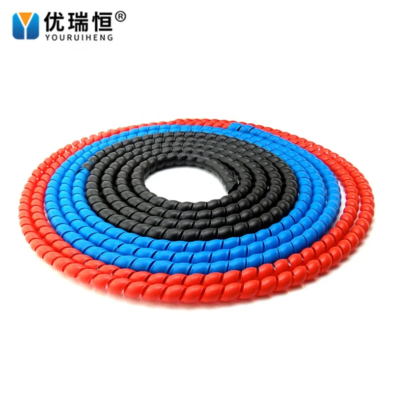 Customizable hose spiral protective sleeve