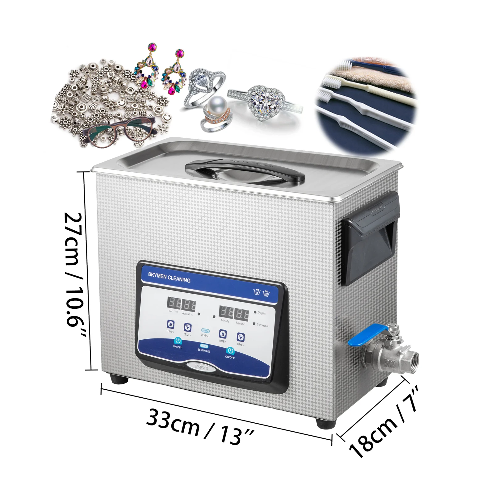 Очистка античная латунь чаша для пунша ультразвуковой инструмент для очистки из Китая