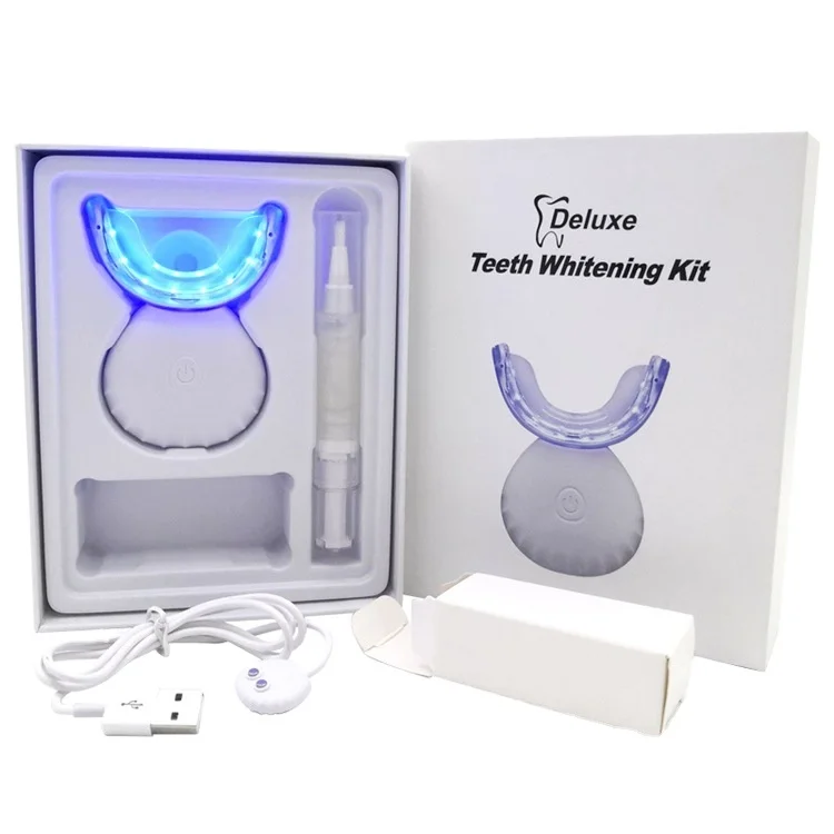 New teeth whitening led Light kit 4 Syringe Set 1/6 Beauty Personal Care Portable Home Use teeth whitening