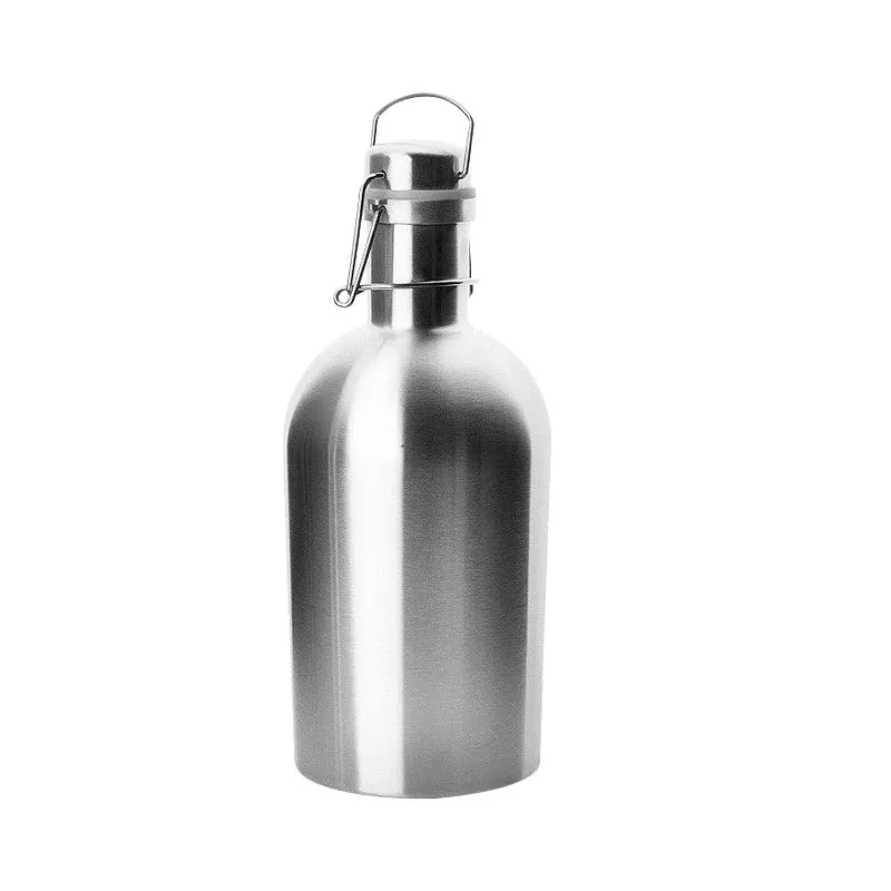 GHO 2L/64OZ Double layer heat preservation mini stainless steel beer keg