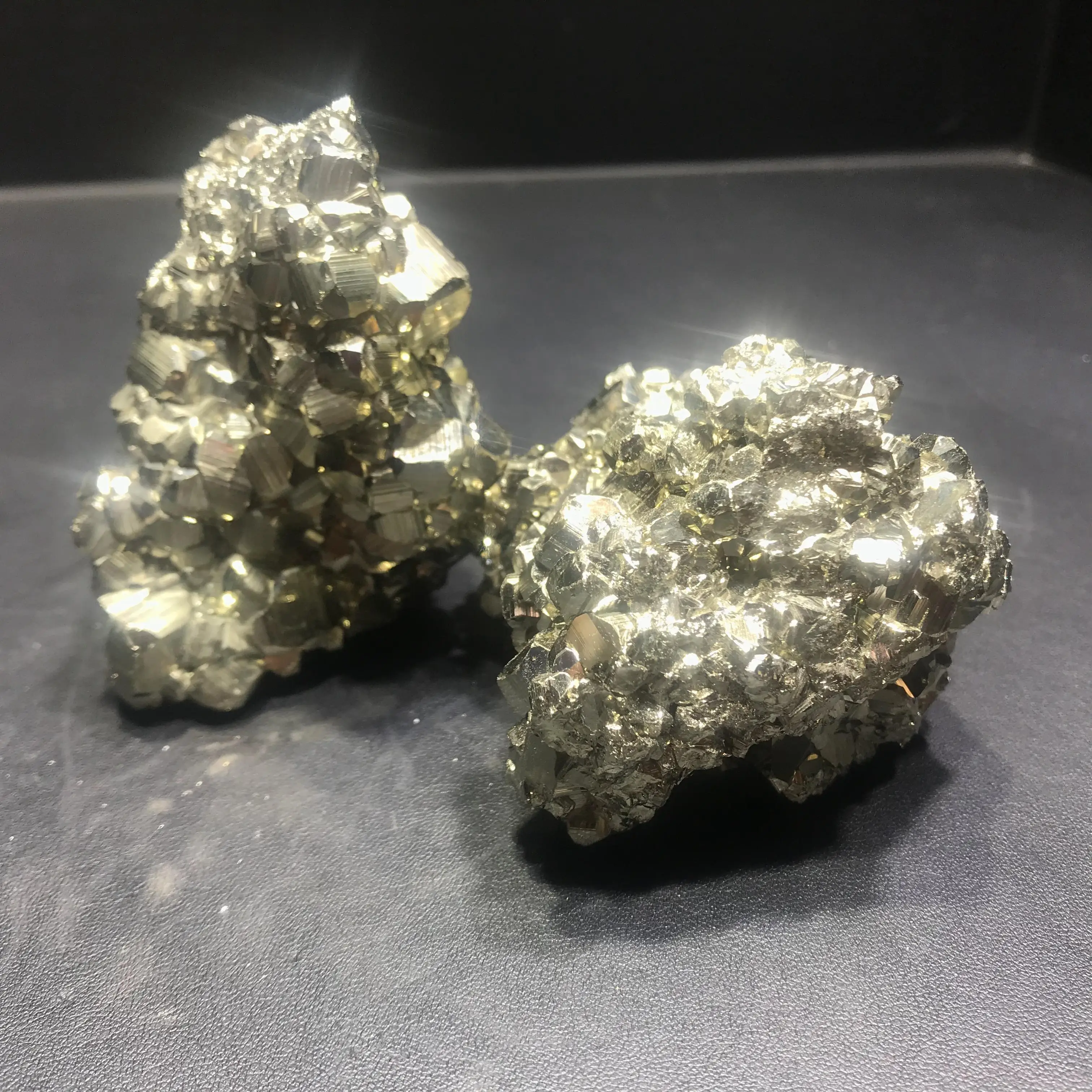 Wholesale high quality natural large raw rough pyrite ore specimen crystal stone iron suifide for fengshui decoration