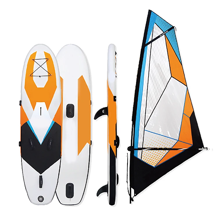 2019 Windsurf vela + Junta стоят вверх весло надувные Виндсерфинг утолщенные слезоточивые взрослые водные лыжи