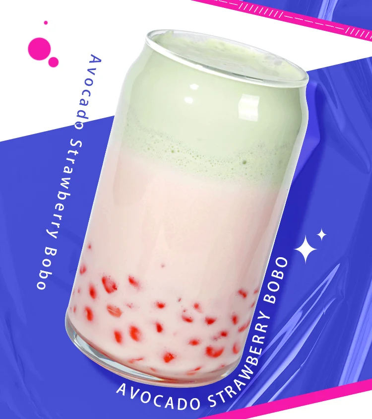 Китай оптовая продажа 1 кг Тайваньского вкуса Хрустальный чай Боба пузырьковый ингредиенты для Пузырькового чая