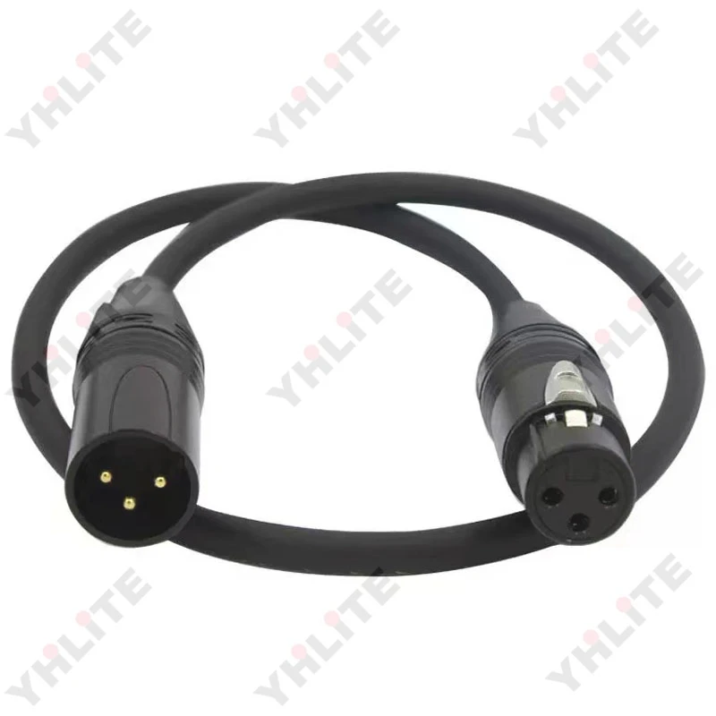 2 meter dmx 512 Cable stage lights laser light led moving head sharpy beam light dmx 512 cable 2 meter with metal pin