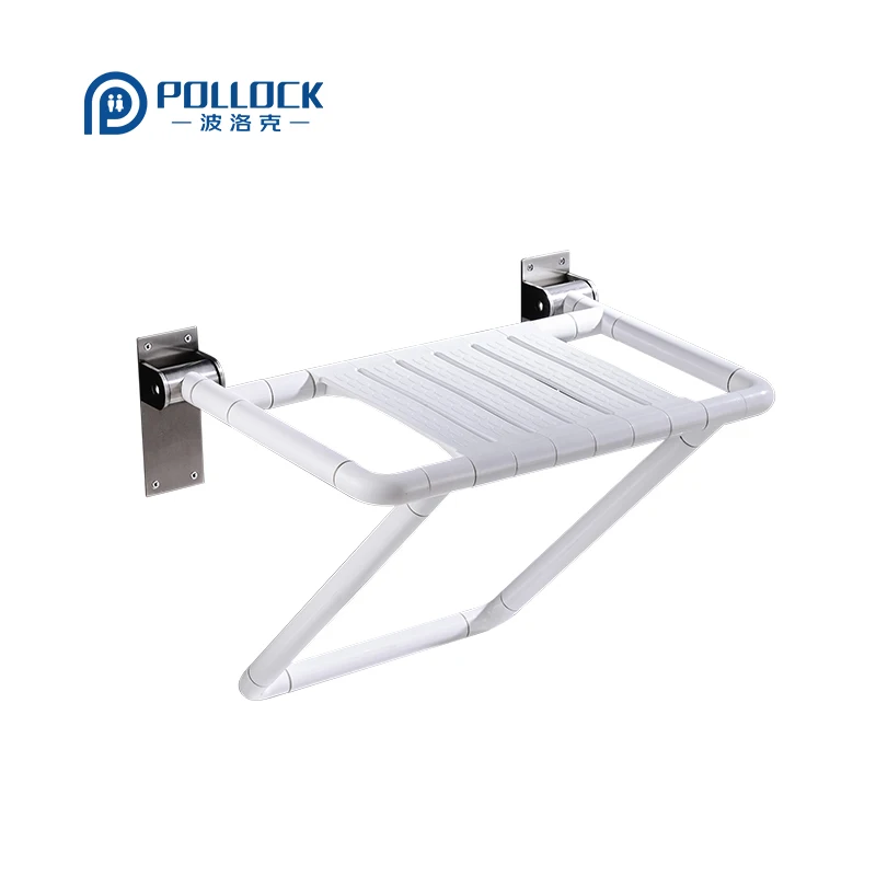 2021 High Load Bearing Shower Room Shower Wall  Seat, Folding Shower Sear, Shower Chair