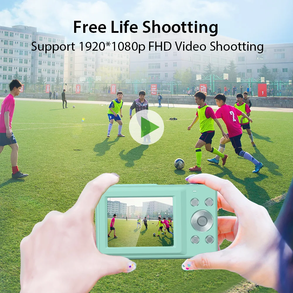 Best gift Camcorder Digital Camera Ultra HD Mini Camcorder  2.4 Inch LCD Screen Rechargeable Students  Record Camcorders