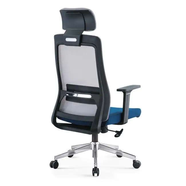 Computer chair mesh computer chair gaming commercial furniture executive mesh office chair with aluminum base