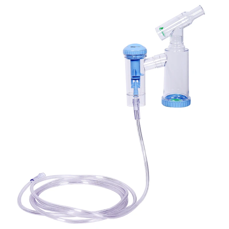 New patent inhalation technology nebulizing kit with high aerosol delivery