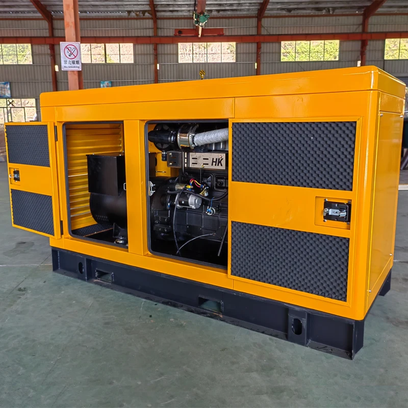 High Quality Diesel Generator Set Standby 33 Kva 26 Kw With Sound Isolation Canopy Diesel Generator Set