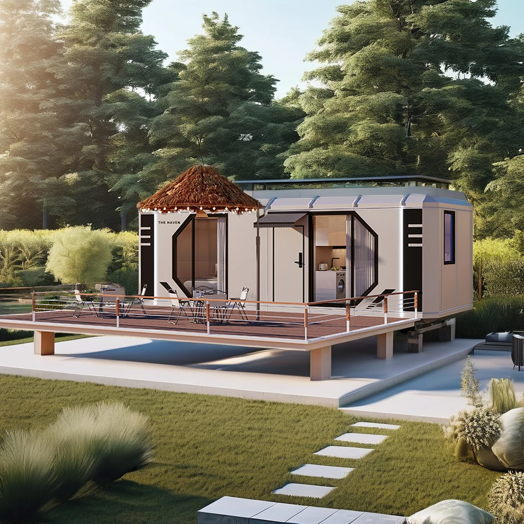 Detachable High Quality Tiny Office Modular Low Cost Housing Mobile Prefabricated Homes Prefab House