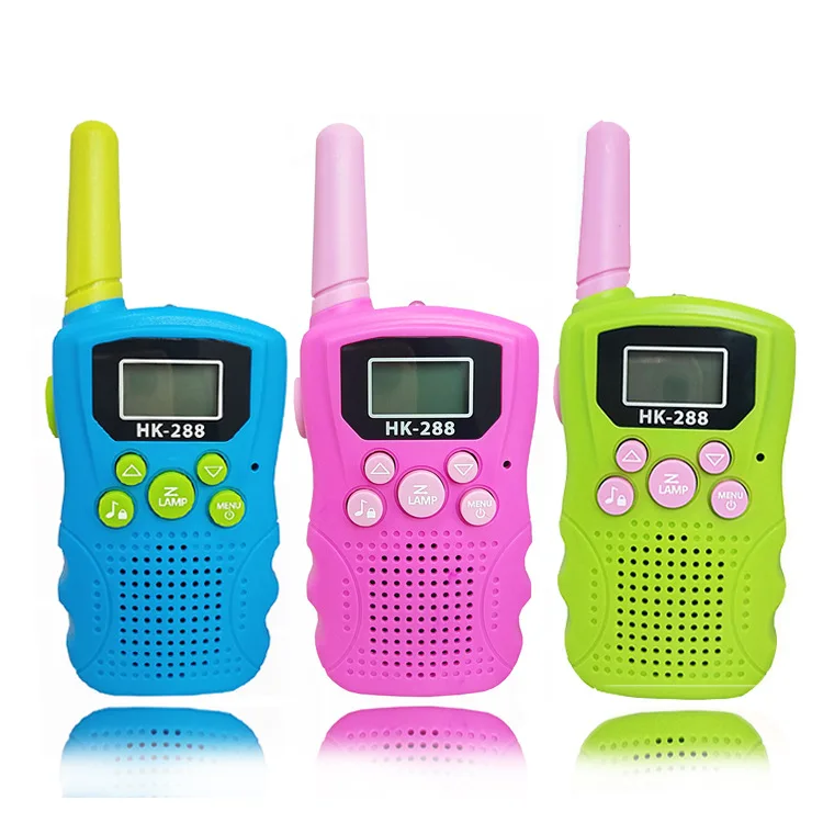 22 Channel Two Way Audio Toys 3 Miles Children Walkie Talkie Sets for Kids