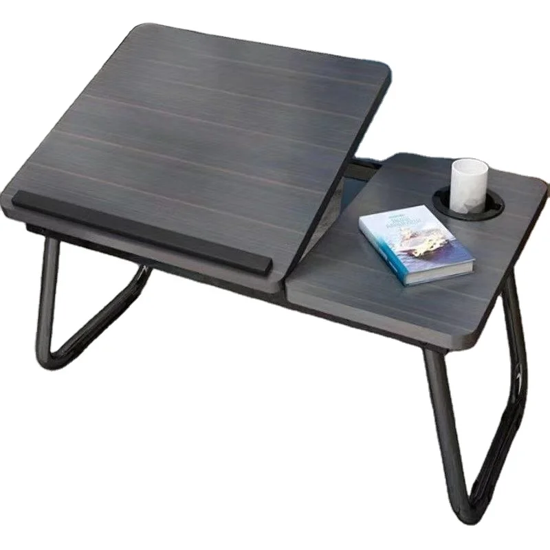 Factory price Notebook Desk Popular Computer Desk  Black Angle Adjustable Laptop Table for study