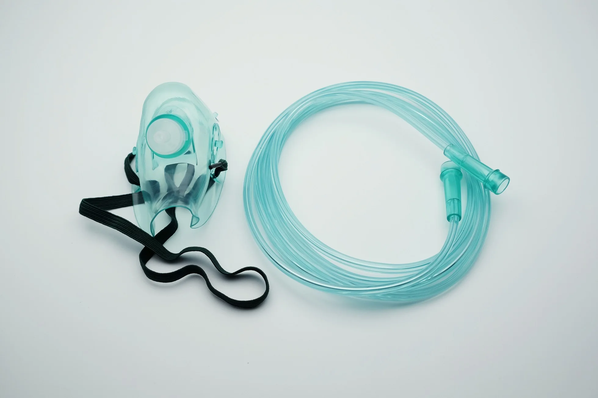Factory price quality adult and child Disposable medical pvc oxygen face mask with oxygen