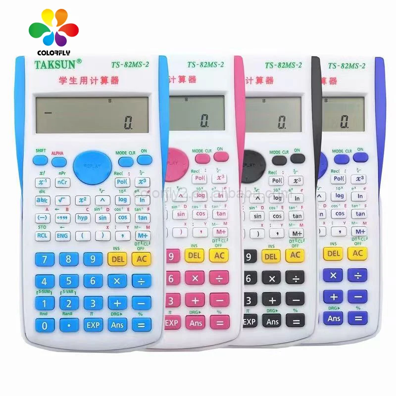 Wholesale Promotional Gift Colorful Customized Logo 12 Digits Electronic Student Scientific Calculator