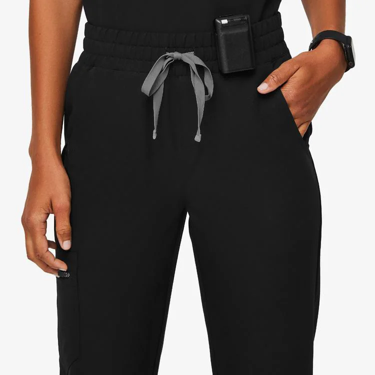 Hight Waisted Reusable Suits Jogger Style Doctor Nurse Scrub Suit Medical  Wholesale Uniform Black Hospital Scrubs Uniforms Sets