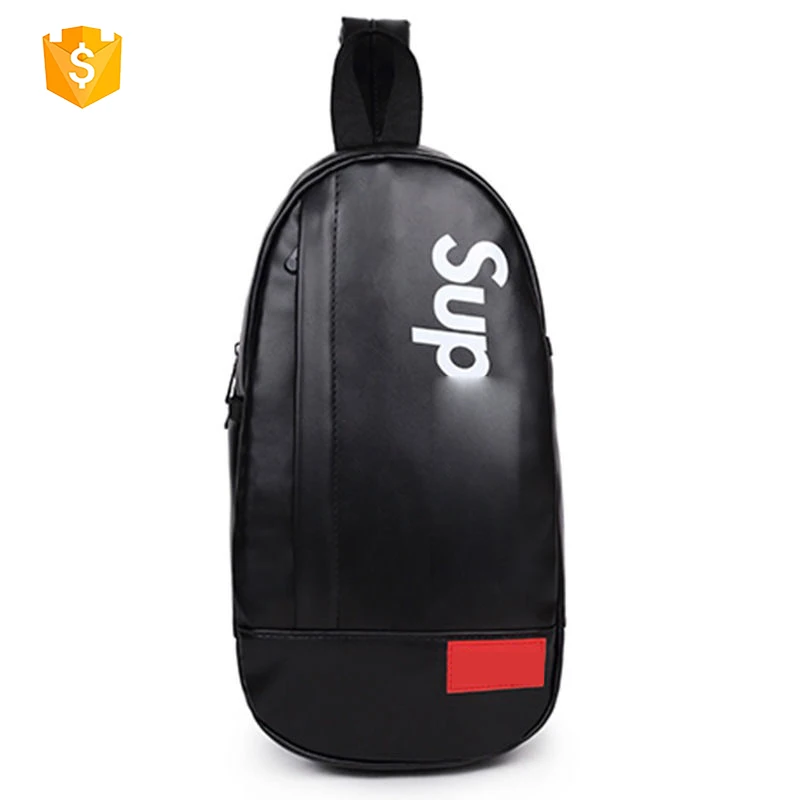 Suprreme Mini Bag Waterproof Children Kids Custom Chest Crossbody Leather Men Sling Bag