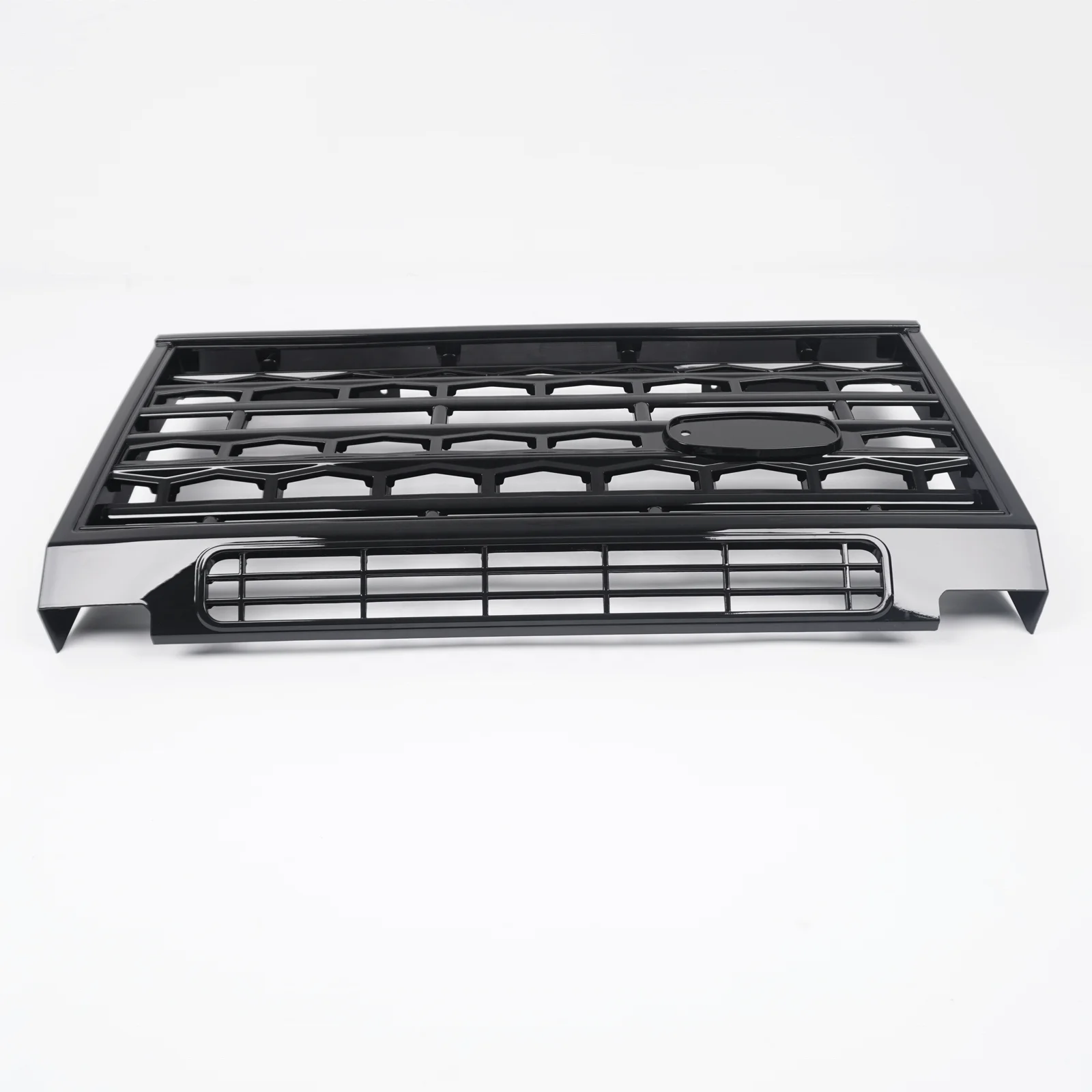BLACK ADVENTURE FRONT GRILLE FOR LAND ROVER DEFENDER 90 110 130
