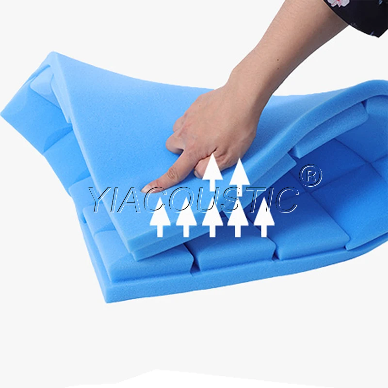 Absorbing Proof Wall TV Studio Sound Mushroom Head Foam Acoustic Panel Insulation Sponge Multicolor Pyramid Soundproof Sponge
