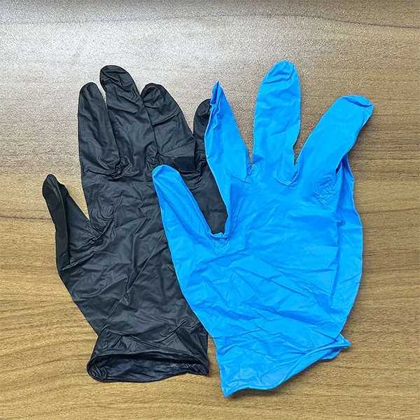 100% nitrile gloves barber 9 inches blue black tattoo shop beauty pink glove custom box latex free black nitrile gloves