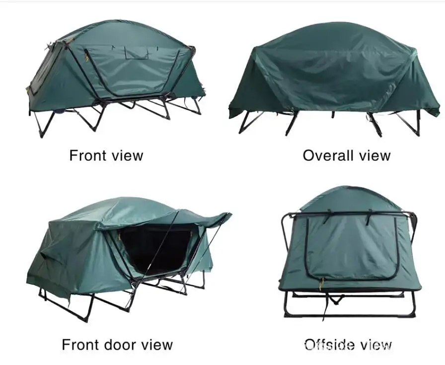 1-2 Person Portable Off Ground Pop up Camping Sleeping Folding Outdoor Bed Tent Pop-up Cot