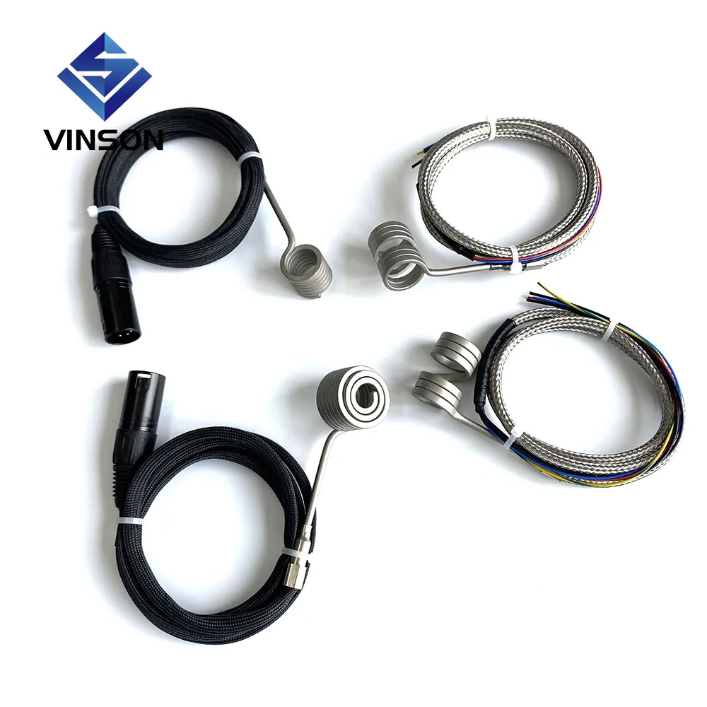 Nozzle injection moilding machine spring heating ring Hot runner coil heater with thermocouple