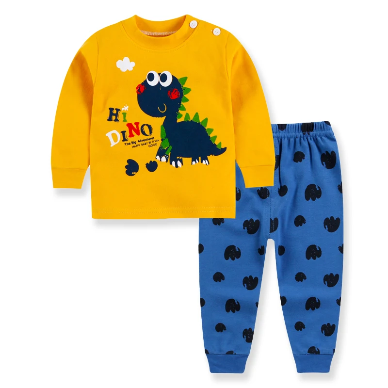 
Comfortable Baby Set Baby Clothes Sets Unisex Kids Clothing Sets Print Cartoon Four Seasons Boys 