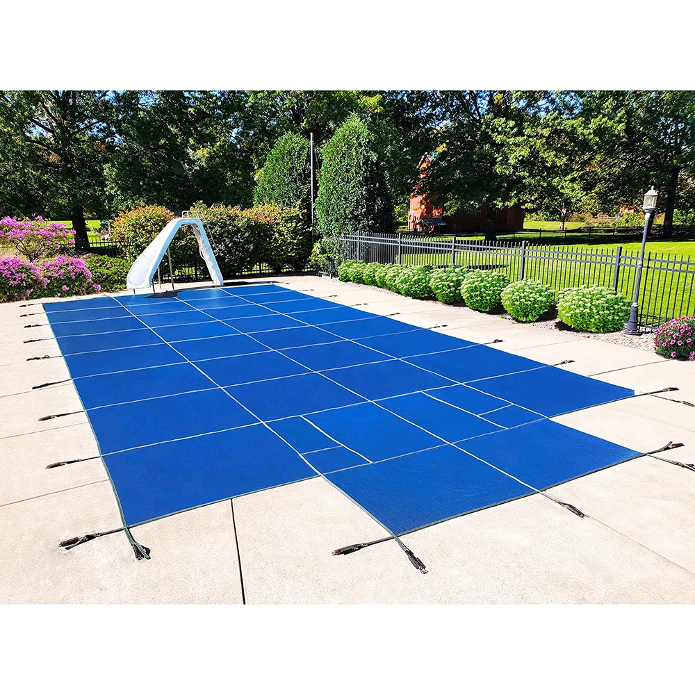 Safety Pool Covers 100% Polypropylene 1 Piece Shipment Custom Sizes Available