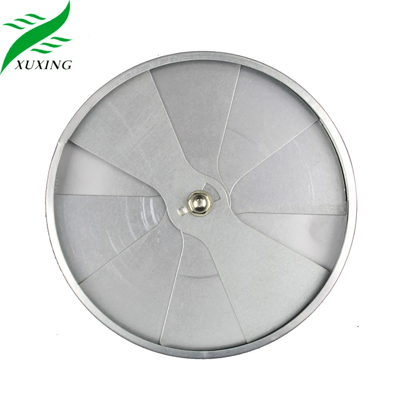 Hvac Ventilaition Aluminium/Galvanized Mill Finish Manual/Electric Air Damper OBD Opposed Blade Damper