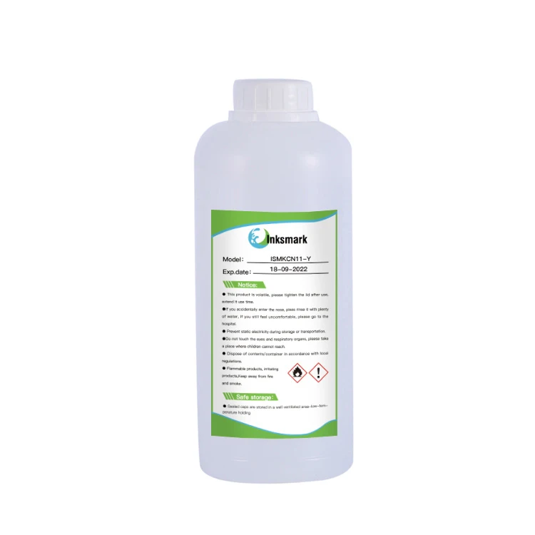 Alternative Low price wholesale 500ML Solvent for KGK inkjet printer