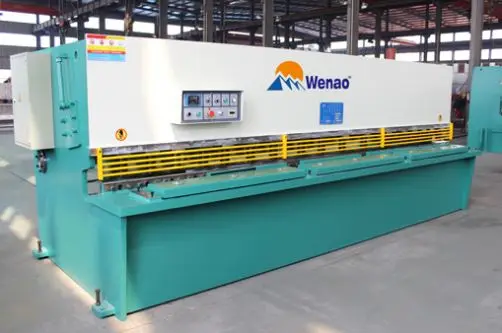 QC12Y-8X4000 Hydraulic swing-beam shearing machine SIKO display